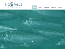 Tablet Screenshot of bigfallsfish.com